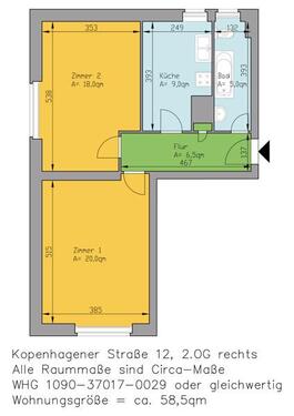 Foto - Etagenwohnung zur Miete in Berlin
