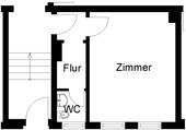 Foto - 1.5 Zimmer Erdgeschoßwohnung zur Miete in Hannover