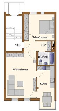Foto - 2 Zimmer Etagenwohnung zur Miete in Rosenheim