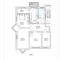 4,5 RW 133qm Altbau EBK,Balkon, Garten, Kachelofen - Radebeul