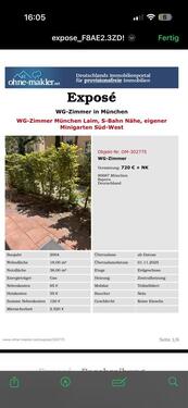 Foto - WG ZIMMER 1 PERSON oder Pärchen AB SOFORT