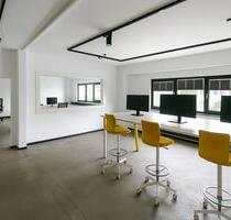 Moderne Bürofläche - 2 helle Räume, eigenes WC & Dusche - All-in-Miete - Düsseldorf Heerdt
