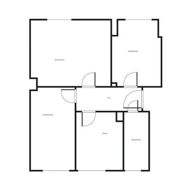Foto - 3 Zimmer Erdgeschoßwohnung zur Miete in Braunschweig