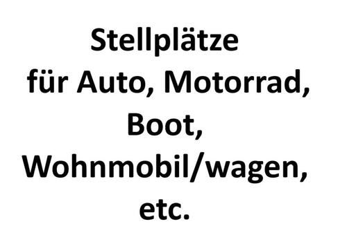 Foto - Stellplatz für Auto, Motorrad, Boot, Wohnmobilwagen, etc...
