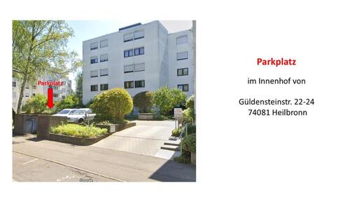 Foto - Parkplatz im Innenhof von Güldensteinstr. 22-24, HN zu vermieten