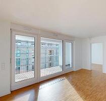 Westausrichtung: 3-Zimmer-Neubauwohnung mit EBK, Loggia und Abendsonne - Weinheim