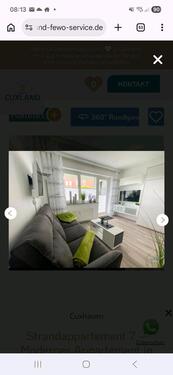 Foto - Strandnahe Ferienwohnung in Cuxhaven Döse zu vermieten, Hund erl.