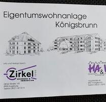 3-Zimmer-Dachgeschoßwohnung, 65 qm mit Balkon und Badewanne - Schwabmünchen