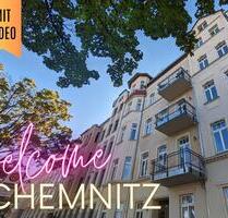 ++ einziehen & wohlfühlen - tolle 2,5-Raum Wohnung - Balkon, Parkett, modernes Badezimmer ++ - Chemnitz Hilbersdorf