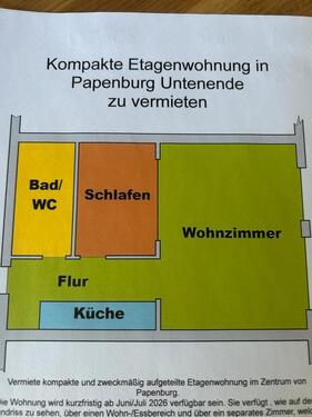 Foto - Kompakte Etagenwohnung zu vermieten