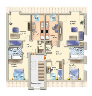 Foto - Etagenwohnung in Niebüll