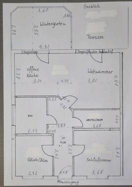 Foto - 3 Zimmer Erdgeschoßwohnung in Sternberg
