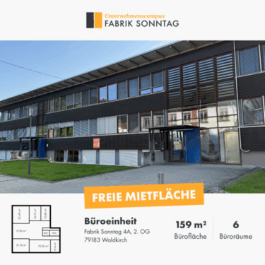 Foto - Moderne Büro- Gewerbefläche in Waldkirch— 6 Büroräume auf 159m²