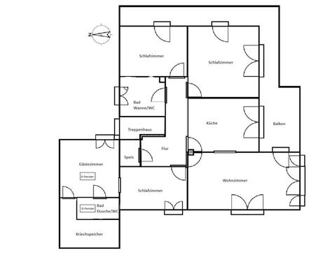 Foto - 4.5 Zimmer Etagenwohnung zur Miete in Höslwang