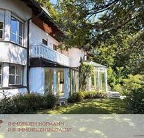 Charmante 2-Zimmer-Wohnung mit Wintergarten, großem Garten & Garage in gehobener Lage Landshuts! - Kumhausen