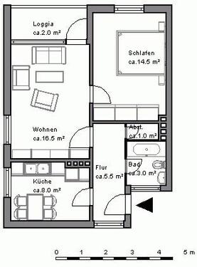 Foto - 2 Zimmer Etagenwohnung in Hannover