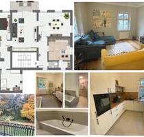 Traumwohnung in der Parkstraße mit direktem Zugang zum Hofgarten - Bayreuth City