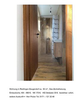 Foto - Etagenwohnung in Riedlingen zur Miete