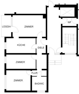 Foto - 3.5 Zimmer Erdgeschoßwohnung zur Miete in Herne