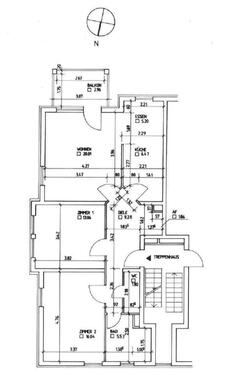 Foto - 3 Zimmer Etagenwohnung zur Miete in Falkensee