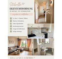 Stilvoll modernisierte 3-Zimmer-Wohnung mit Einbauküche & Garage - Wesel