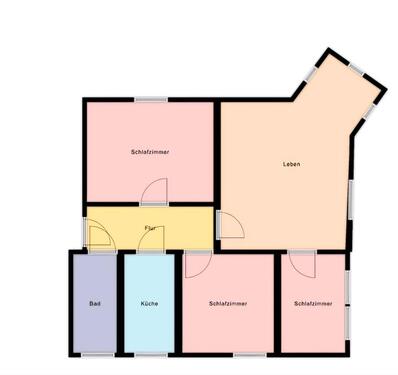 Foto - Etagenwohnung zur Miete in Korswandt