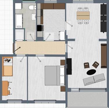 Foto - Modernisierte 3-Zimmer-Wohnung zur Miete in Warstein ab MaiJuni