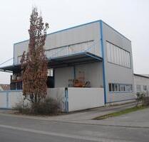 Werkhalle mit Büros, 2 Kranbahnen, gr. Lagerhalle mit 6,3 To Kran - Großwallstadt