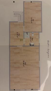 Foto - 2 ZKB, Dachgeschoss, 57qm, Homberg Kernstadt