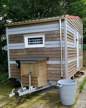 Foto - Tiny Haus auf Rädern 4,50x2,50m voll ausgestattet