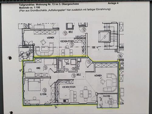 Foto - 3 Zimmer Etagenwohnung zum Kaufen in Rheinfelden (Baden)