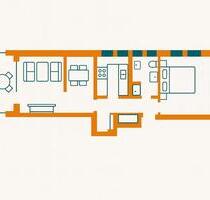 Zuhause mit Charakter - 2 Zimmer - Wohnung mit Balkon und Stellpl - Gießen