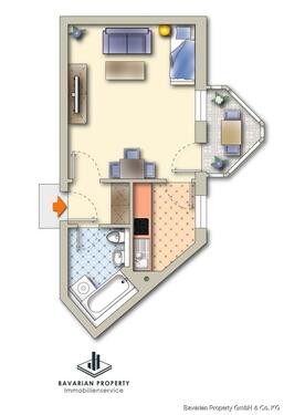 Foto - Appartement in Straubing Nähe Klinikum