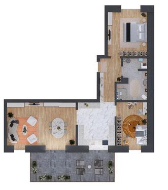 Foto - 3 Zimmer Erdgeschoßwohnung in Chemnitz