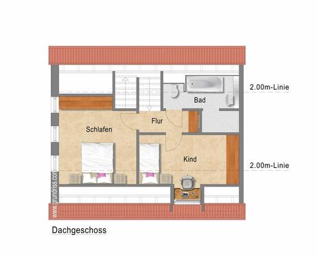 Foto - 3 Zimmer Maisonettenwohnung in Montabaur
