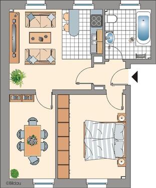 Foto - 3 Zimmer Etagenwohnung in Gelsenkirchen