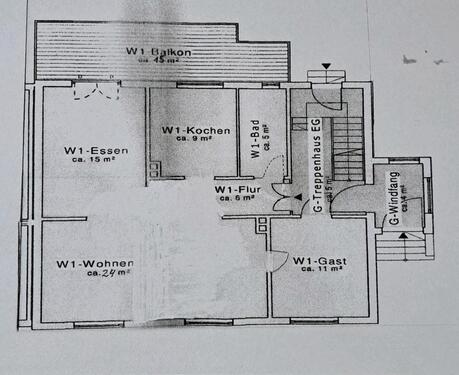 Foto - 2 Zimmer Erdgeschoßwohnung zur Miete in Ilmenau