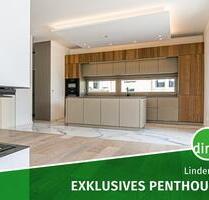 Hinterhaus-Penthouse mit großer, sonniger Terrasse, Einbauküche, Kamin, TG-Stellplätzen u.v.m. - Leipzig Altwest