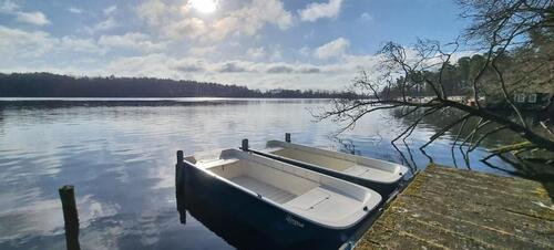 Foto - FerienhausBungalow mit Boot am Kyritzer Untersee