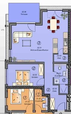Foto - Etagenwohnung zur Miete in Kenn