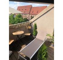 ***Kleines möbliertes Penthaus, zentral am Rosengarten*** - Rostock Hansaviertel