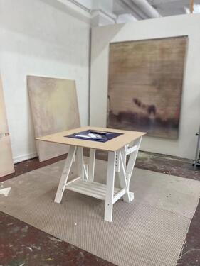 Foto - Atelierplatz in Gemeinschaftsatelier Luisenstraße