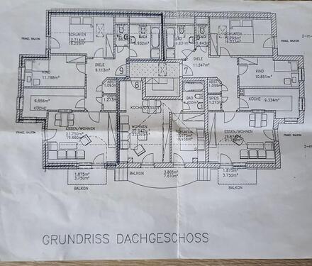 Foto - 3 Zimmer Dachgeschoßwohnung in Wörth an der Donau