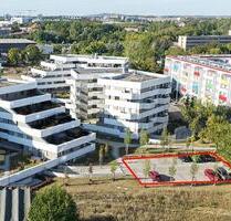 Extra breiter Pkw-Stellplatz | Stadtbezirk West, Muldestraße | Privater Außenstellplatz zur Miete - Halle (Saale) Halle-Neustadt