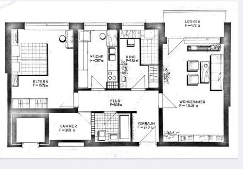 Foto - Wohnung 3 Zimmer direkt an Ubahn Fürstenried West
