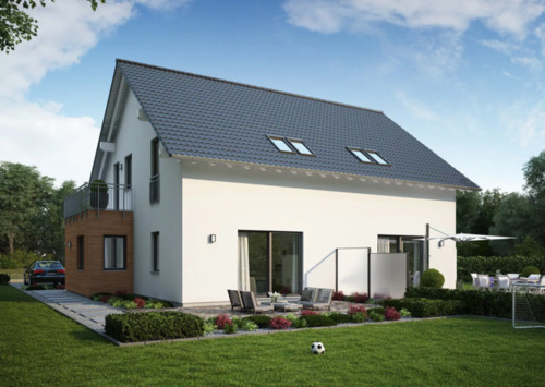 Foto - Neubau Zweifamilienhaus in QNG Premium mit PV-Anlage & Wärmepumpe