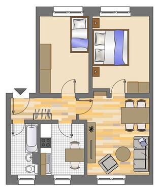 Foto - 3.5 Zimmer Erdgeschoßwohnung zur Miete in Bochum