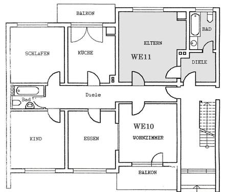 Foto - 4 Zimmer Etagenwohnung in Köln