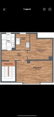 Foto - Nachmieter 2 Raum Wohnung - 446,00&nbsp;EUR Kaltmiete, ca.&nbsp; 45,00&nbsp;m&sup2;