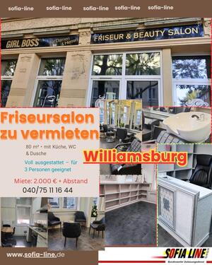 Foto - Friseursalon zu vermieten - 2.000,00 EUR Kaltmiete, ca.  80,00 m²